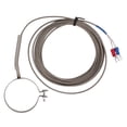 thumbnail image 1 of Thermocouple Thread, Industrial Grade Material Temperature Controller Probe Strong Anti Interference Ability High Sensitivity  For Industry 1 Meter,2 Meters,3 Meters,4 Meters,5, 1 of 8