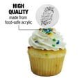 thumbnail image 3 of Collect Beautiful Moments Sketch Cupcake Picks Toppers Decoration Set of 6, 3 of 7