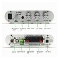 thumbnail image 5 of With 12V3A Power+Audio Cable MINI Digital Hi-Fi Car Power Amplifier 2.1CH Digital Subwoofer Stereo Audio Player, 5 of 7