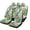 Blue Bird Wisteria Floral, variant on Odenmar Glowing Purple Butterfly Rose Car Seat Covers Full Set Made with Mesh Fabric Universal Fit Protectors for Trucks Vans Sedans Suvs
