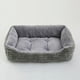 thumbnail image 2 of Dog Cat pet Plush kennel Medium small dog sofa mattress Pet Calming dog bed house pet Supplies accessories  Dog supplies ShopWise Round, 2 of 19