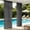 31#Black, variant on Outdoor Sheer Curtains Waterproof Patio Curtains, UV Resistant Light Filtering Privacy Voile Drapes With Rod Pocket Design And Fade Resistant Fabric, for Porch Gazebo Pergola Balcony Deck