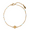 Multicolor, variant on Jewelry Sunburst Charm Beaded Bracelet - Gold - Plated Colorful Bead Chain Bracelet for Women
