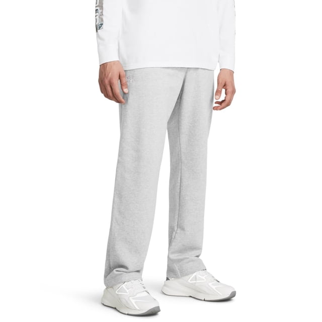 Pantalones Under Armour Rival Fleece Gris 4XL Largo 79 cm de entrepierna
