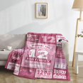 thumbnail image 5 of 18th Birthday Present for Girls,Pink 18th Birthday Decorations for Girls Blanket,18th Birthday Present Ideas for 18 Year Old Girls,18th Birthday Decorations Throw Blanket for Teen Girls Niece 50"x60", 5 of 6