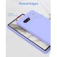 thumbnail image 4 of Thin Google Pixel 7a Case, TPU Cover with Camera Protection Soft Interior Slim Flexible Phone Case for Pixel 7a - Lavender, 4 of 13