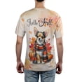 thumbnail image 5 of Hello Fall Chihuahua Scarf Welcome Autumn with Leaves Pumpkins All Over Print 3D Shirt Unisex Merch Dog Lover Gifts Idea - 00011, 5 of 6