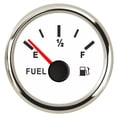 thumbnail image 3 of 52mm 2'' Fuel Level Gauge 0~190 ohm With Red Backlight E-1/2-F For Boat Car Fuel Level Indicator, 3 of 6