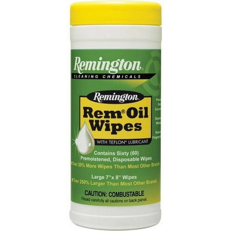 UPC: 0047700183848 | Remington Arms Accessories Rem Oil Pop-Up Gun Cleaning Wipes 7 x8