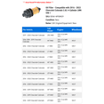 thumbnail image 2 of Filter - Compatible with 2016 - 2022 Chevy Colorado 2.8L 4-Cylinder LWN VIN 1 2017 2018 2019 2020 2021, 2 of 2