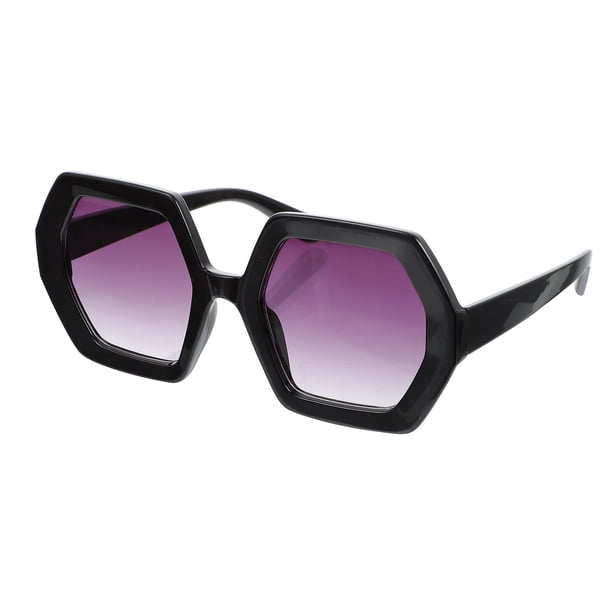 KAKOWELY 1 par de gafas de sol poligonales, elegantes y prácticas.