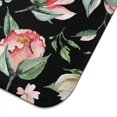 thumbnail image 3 of Microfibre Drying Mat for Kitchen Pink and White Gouache Floral Pattern Dish Drying Drainer Mat Absorbent Pioneer Drying Mat Washing Up for Glass, Plate & Cup 18inch X 24inch, 3 of 5