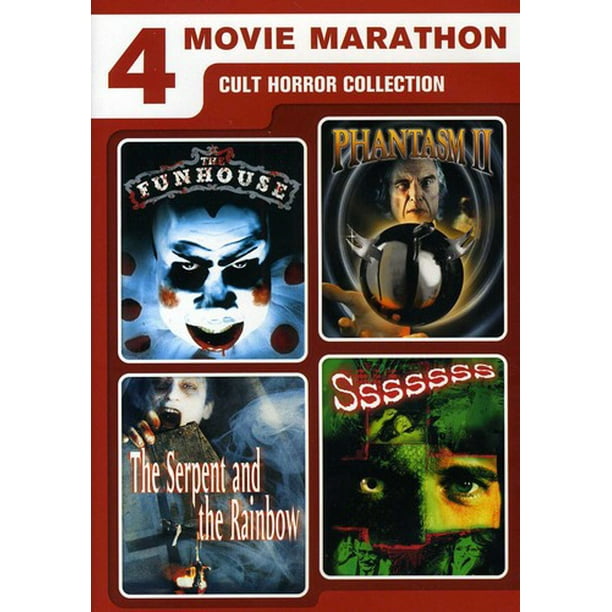 4 Movie Marathon Cult Horror Collection (DVD)