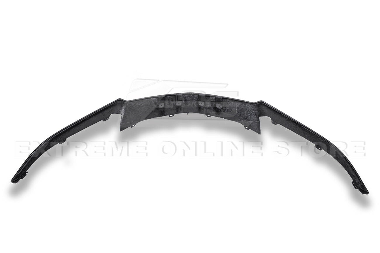 Extreme Online Store Replacement for 2016-2019 Cadillac CTS-V Carbon Package Style Carbon Fiber Front Bumper Lower Lip Splitter