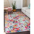 thumbnail image 1 of Unique Loom 3142217 8 x 10 ft. Champagne Chromatic Rectangular Rug, Multi Color, 1 of 2