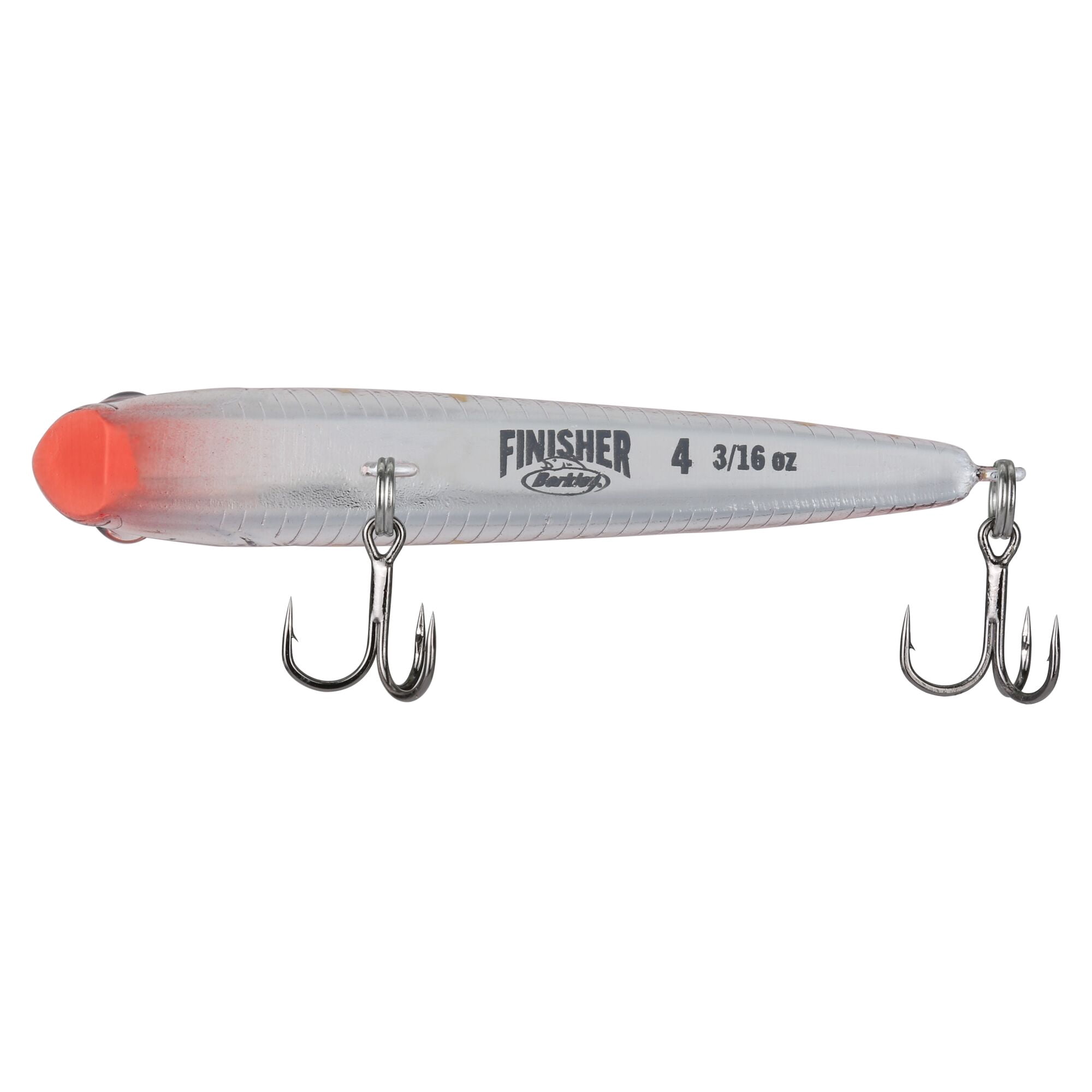 Berkley Finisher, 1.75 in, Glide Baits, Chrome Red Perch (1 Count)