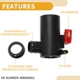 thumbnail image 5 of Windshield Washer Pump w/ Grommet Washer Fluid Pump for Subaru Impreza 2000-2007 No.MB848901, 5 of 6