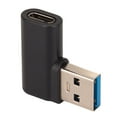 thumbnail image 1 of Adaptador USB 3.0 A Tipo C Hembra ANGGREK Aleación de Aluminio 3A 90 Grados, 1 of 8