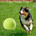 thumbnail image 4 of Lieonvis 24cm Pet Tennis Rubber Dog Tennis Ball Interactive Dog Tennis Ball Funny Large Pet Training Ball Toy Dog Inflatable Tennis Ball for Dog Pet Puppies Play, 4 of 10