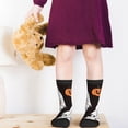 thumbnail image 5 of Honeii Halloween Ghosts And Pumpkins Print Children's Colorful Socks,Unisex Kids and Toddlers' Cushioned Sock,Kids Athletic Crew Socks,for Everyday Wear and Sports, 5 of 5