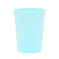 thumbnail image 4 of BLUE PANDA Light Blue Plastic Stadium Cups - 16-Ounce, 24 Pack - Blank Reusable Tumblers for Parties & Bachelorette Party Favors, 4 of 5