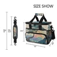 thumbnail image 3 of FORMRS Insulated Cooler Bag 24 Cans Capacity Soft Leakproof Lunch Box with Side Pockets, Pine Tree Rainbow, 3 of 7