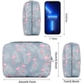 thumbnail image 3 of Neceser para hombres y mujeres, bolsa de cosméticos plegable de viaje impermeable, organizador de gran capacidad para gimnasio, negocios y vacaciones, con gancho y asa JM, 3 of 5