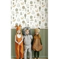 thumbnail image 4 of Galerie Wallcoverings  Little Explorers 2 Doga Happy Wooden Plank Non-woven Matte Wallpaper Roll 33 feet x 21 inches - Beige, 4 of 5