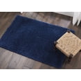 thumbnail image 6 of Nourison Malibu Shag Solid Shag Navy 3' x 5' Area Rug, (3' x 5'), 6 of 8