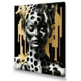 thumbnail image 2 of DESIGN ART Designart "Gold Transcending Female Portrait Iv" Modern Woman Wall Art Prints 24 in. wide x 32 in. high, 2 of 5