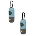thumbnail image 1 of Oleegame 2PC Dog Poop Bag Dispenser With Built In LED Flashlight And Metal Clip For Leash Pet Waste Bag Holder Dog Walking Accessory Blue, 1 of 4