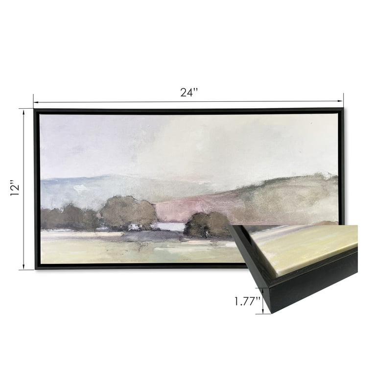 30 x 24 Village Waterfront by Boscoe Holder Framed Canvas board -  Threshold™