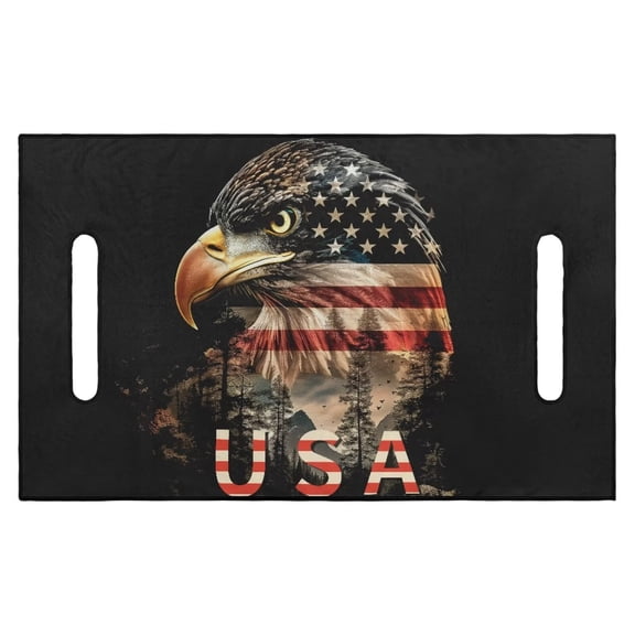 Aplkyhs USA Eagle Golf Cart Seat Cover Golf Cart Washable Seat Cover for Club Car Soft and Comfortable Keeps Seats Clean and Comfortable