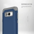thumbnail image 5 of Dteck Galaxy S8 Case with Tempered Glass Screen Protector, Dteck Heavy Dual Layer Full Body Protection Rugged Shockproof Case Hard PC Protective Back Cover For Samsung Galaxy S8,Blue, 5 of 9