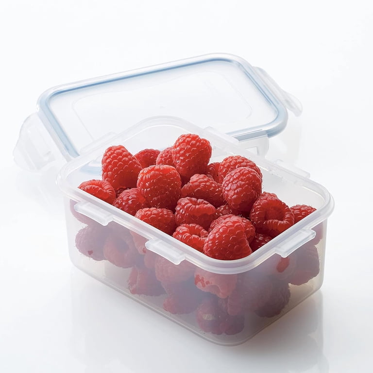 6 x Lock & Lock 870ml vierkante voedselcontainer HPL823