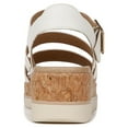 thumbnail image 6 of Dr. Scholls Women's Once Twice Espadrille Platform Wedge Sandal White/Cork 8M, 6 of 9