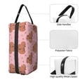 thumbnail image 3 of Goofa Heart Capybara Printed Toiletry Bag with Handle,Large Capacity Travel Makeup Cosmetic Bag for Women, Carry on Airport Airline Compliant Bag, 3 of 9