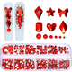 thumbnail image 3 of Diamantes de imitación para uñas, cristales, gemas, cuentas de uñas de varios tamaños, para uñas, manualidades, joyería, 3 of 5