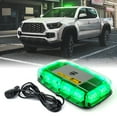 thumbnail image 1 of Xprite Rooftop Emergency Strobe Light bar with Magnetic Base High-Visibility LED Beacon for Vehicles Safety and Security Solution- Green, 1 of 6