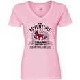 thumbnail image 3 of Inktastic Pigeon Forge Tennessee the Adventure is Calling and I Must Go Women's V-Neck T-Shirt, 3 of 5
