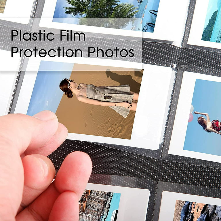 Instax Mini Photo Album 432 Vertical Photos, Polaroid Photo Album 2x3  Compatible with Fujifilm Instax Mini Film Evo 40 