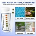 thumbnail image 3 of MERYDI Water Hardness Test Kit Double Color Pads For Home Drinking Pool Spa Well Water 150 Strips With Sample Tube, 3 of 6