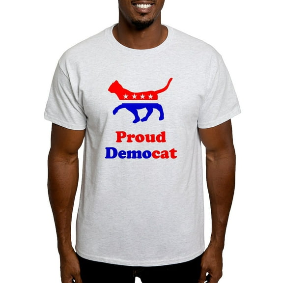 CafePress - Proud Democat Light T Shirt - Men's Classic Graphic T-Shirt