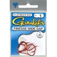 thumbnail image 2 of Gamakatsu Finesse Wide Gap Hook #1 Needle Point Ringed Eye Red 6/Pk 230310, 2 of 2