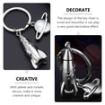 thumbnail image 4 of 2Pcs Key Ring Zinc Alloy Planet Elements Key Ornament Key Pendant for Decoration, 4 of 7
