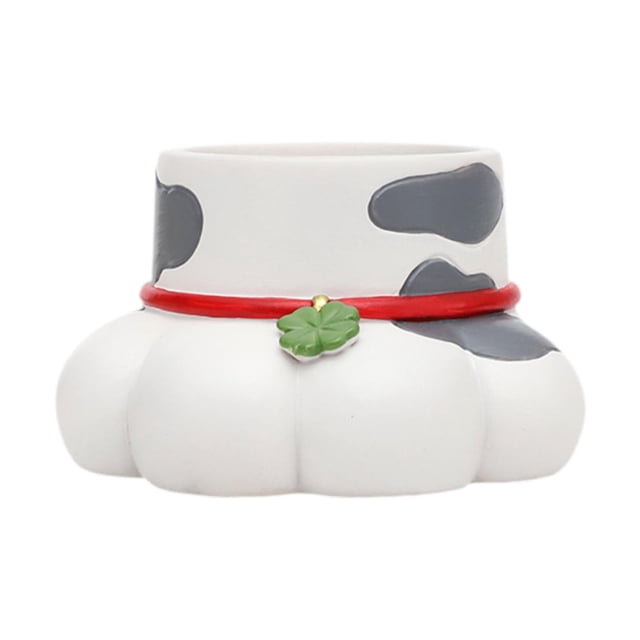 Maceta Pequeña shamjiam Con Garra De Gato Resina Decorativa
