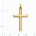 thumbnail image 2 of Beautiful 14k Hollow Cross Pendant, 2 of 2