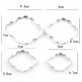thumbnail image 5 of 4pcs/set Stainless Steel Flower Cutter Cake Decoration Floral Petal Mold Fondant Sugarcraft Baking Moulds, 5 of 6