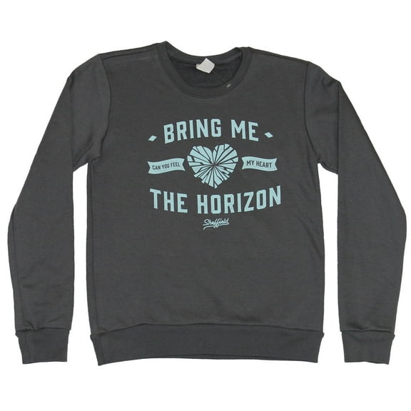 Bring Me the Horizon Girls Juniors Sweatshirt - Can You feel My Heart (Small)