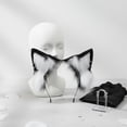 thumbnail image 4 of Yvsxxv 1Pc Black Wolf Ear Faux Fur Headband Party Hair Accessories, 4 of 7